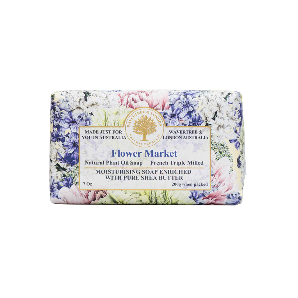 Flower Market Soap Bar 200g