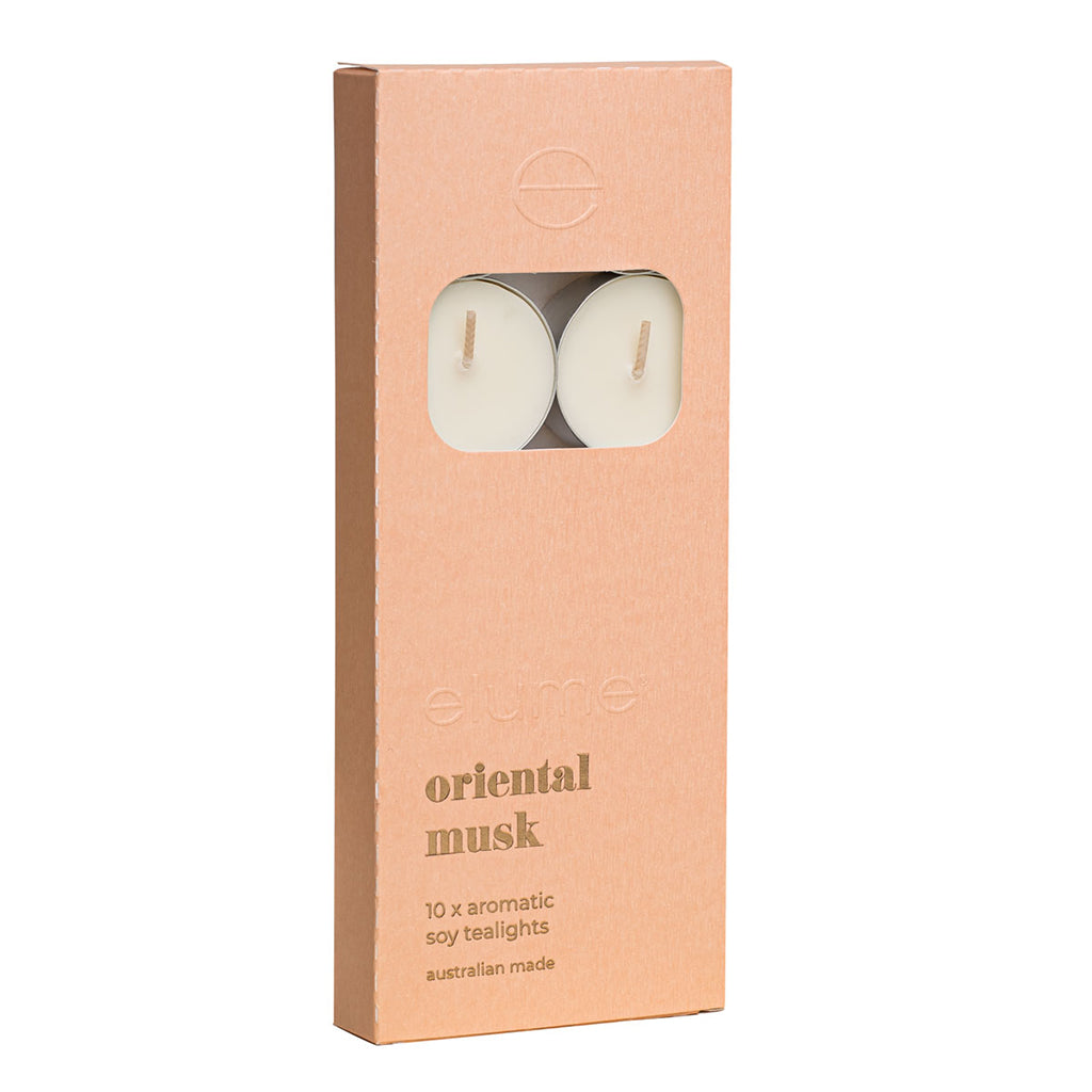 Tealight Candles / Soy - Oriental Musk