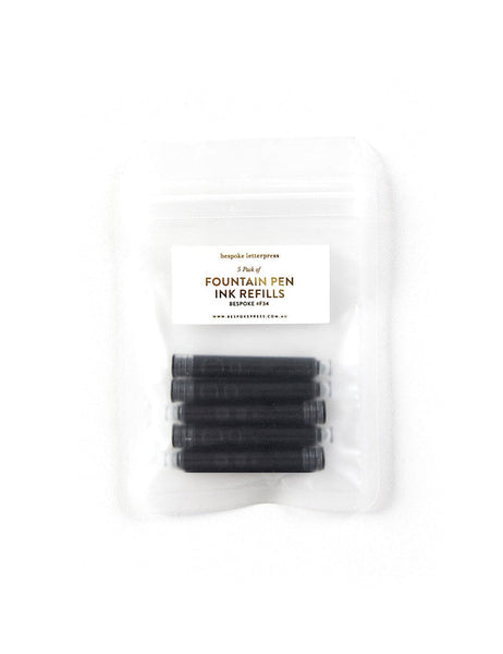 F34 Ink Refills for Fountain Pen 5pk