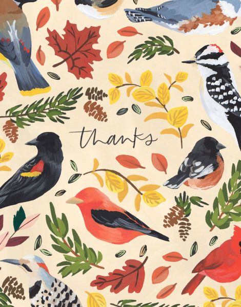 Thank You Card / Bird Thanks