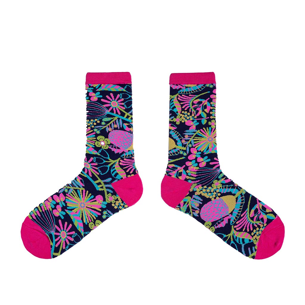 Women's Socks / Wildflowers