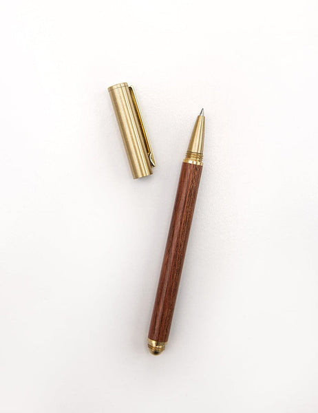 Wood & Brass Pen