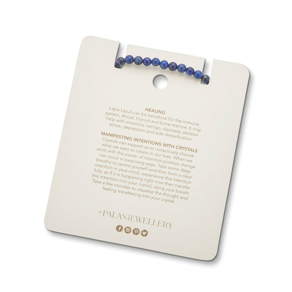 Healing Gem Bracelet / Lapis Lazuli
