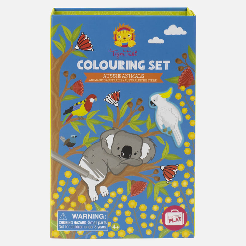Colouring Set / Aussie Animals