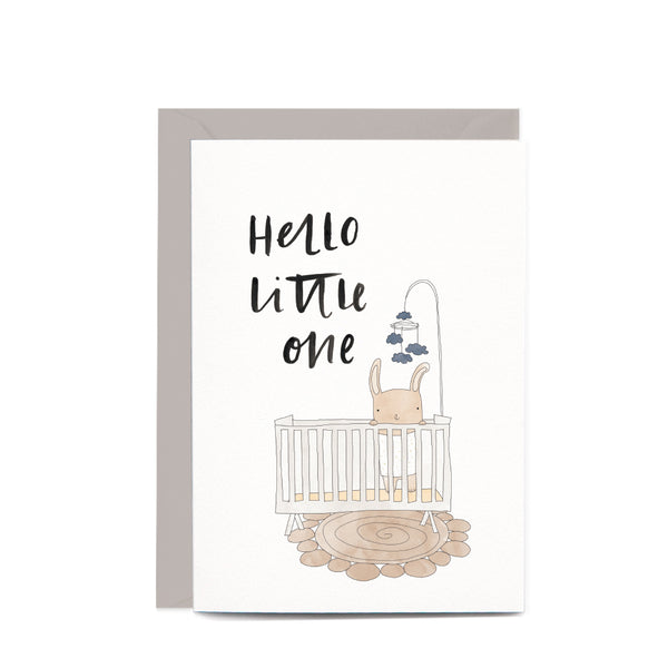 Greeting Card / Hello Little One