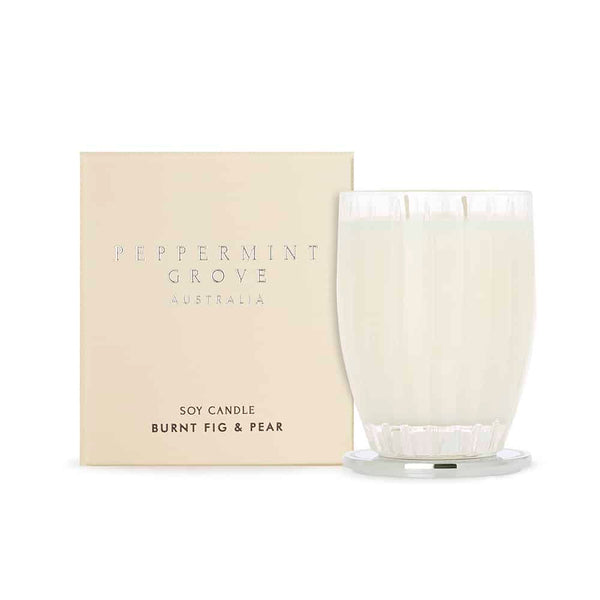 Peppermint Grove Candle / Burnt Fig & Pear  Large Candle 350g