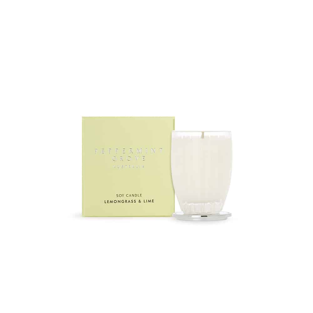 Peppermint Grove Candle / Lemongrass & Lime Small Candle 60g