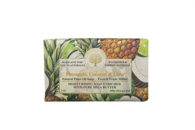 Pineapple, Coconut & Lime Soap 200g